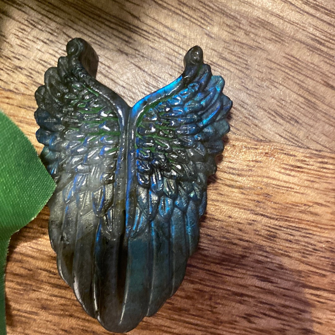 Angel wings crystal
