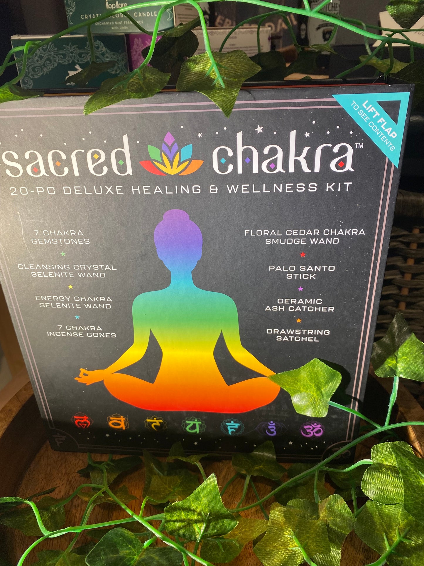 Sacred chakra wellness kit