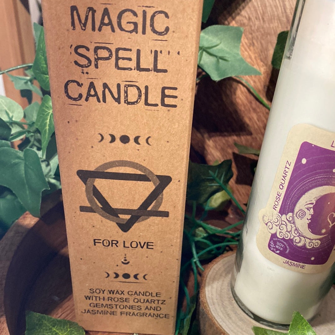 Magic candle spell for love