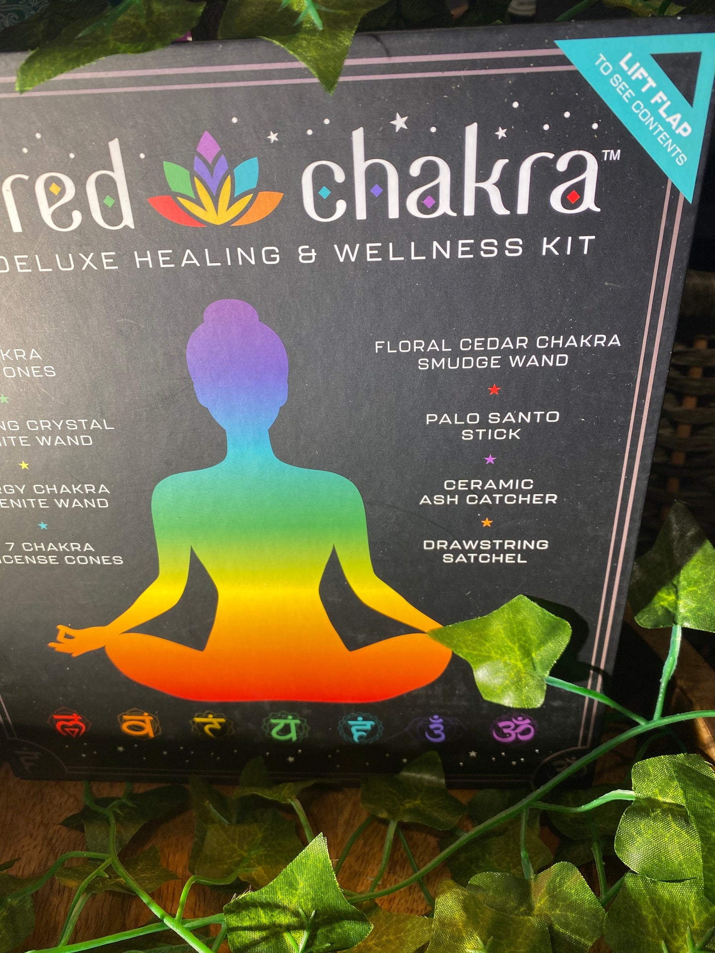 Sacred chakra wellness kit