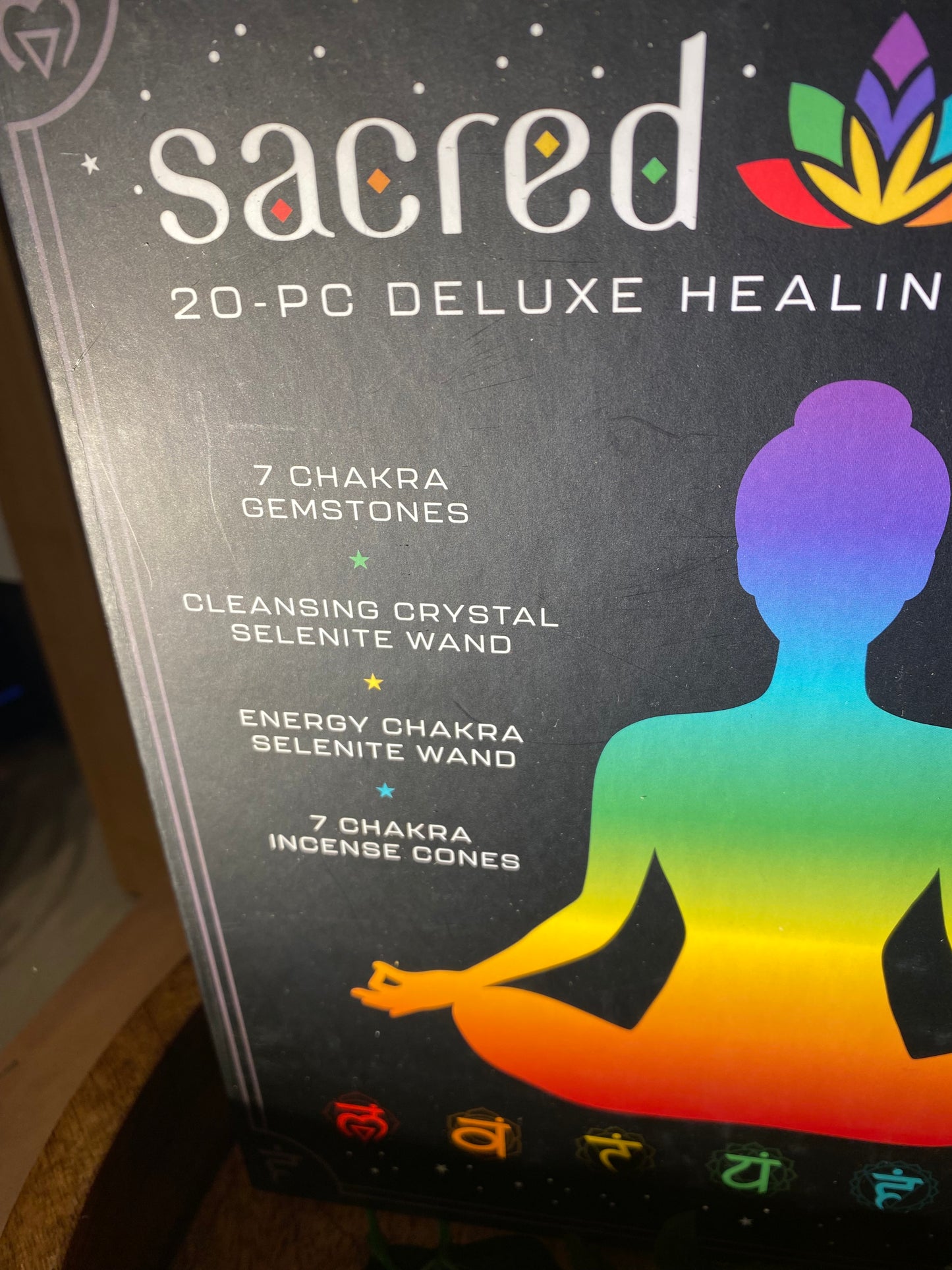 Sacred chakra wellness kit