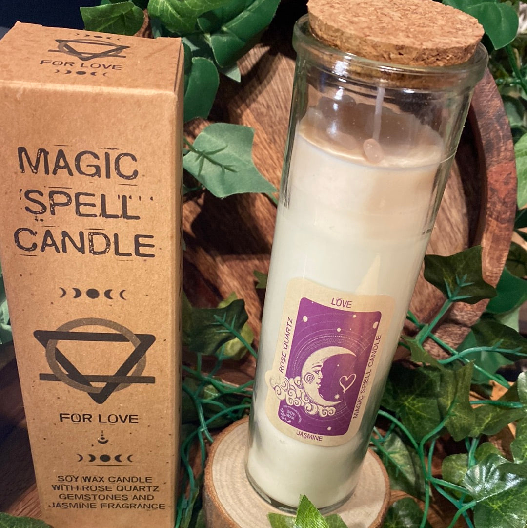 Magic candle spell for love