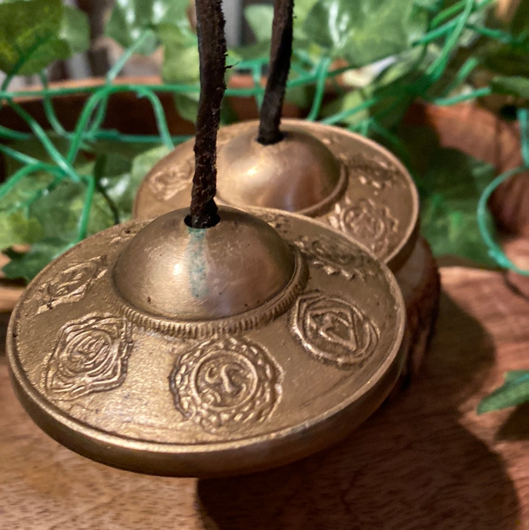 Tibetan Tingsha -Seven Chakra chime bells