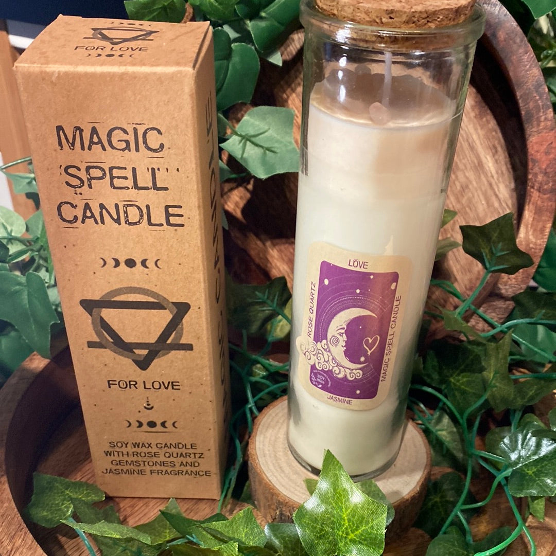 Magic candle spell for love