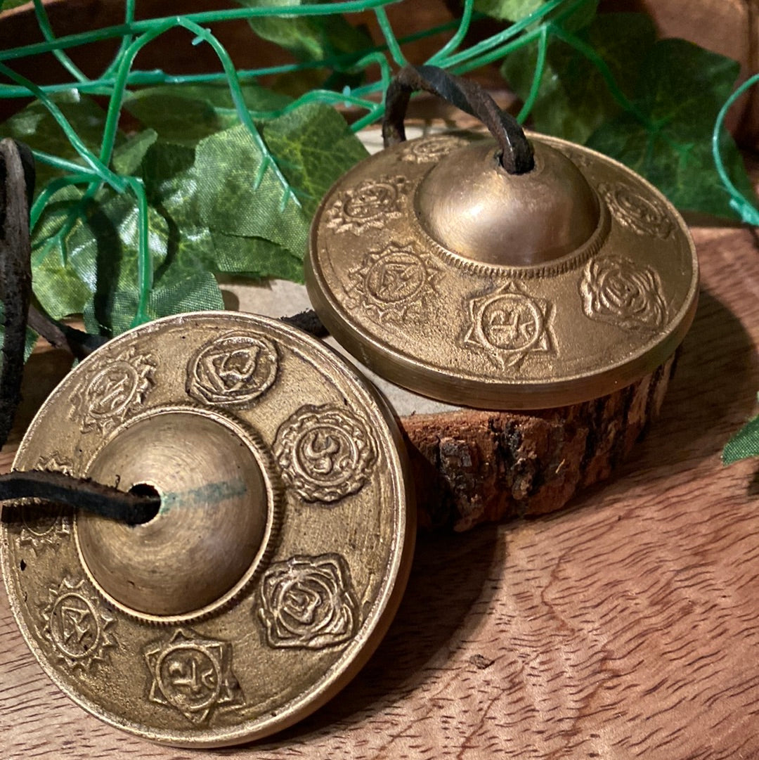 Tibetan Tingsha -Seven Chakra chime bells