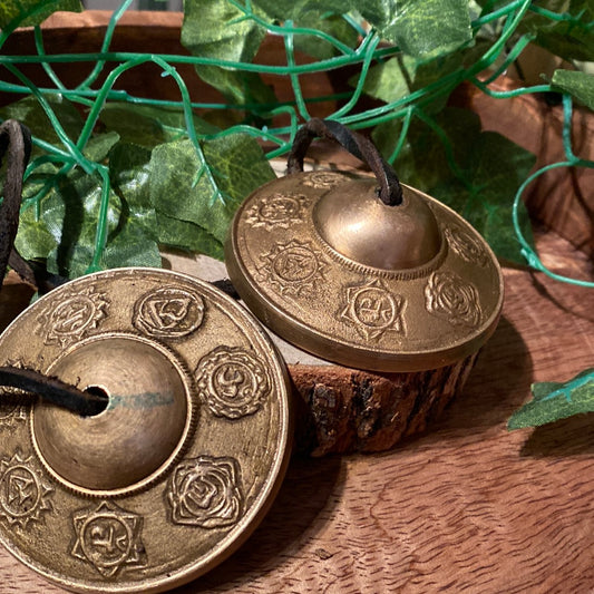 Tibetan Tingsha -Seven Chakra chime bells