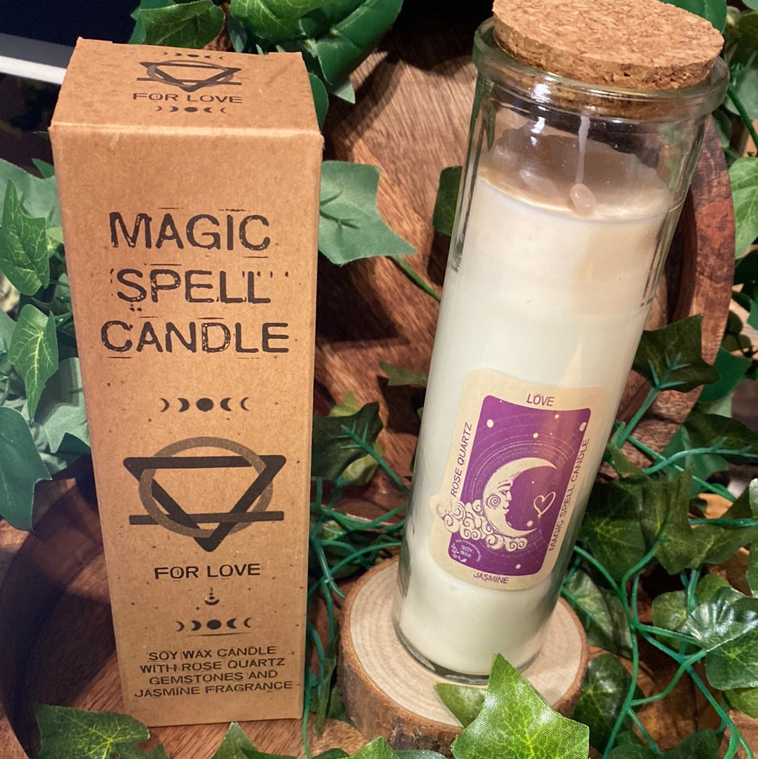 Magic candle spell for love