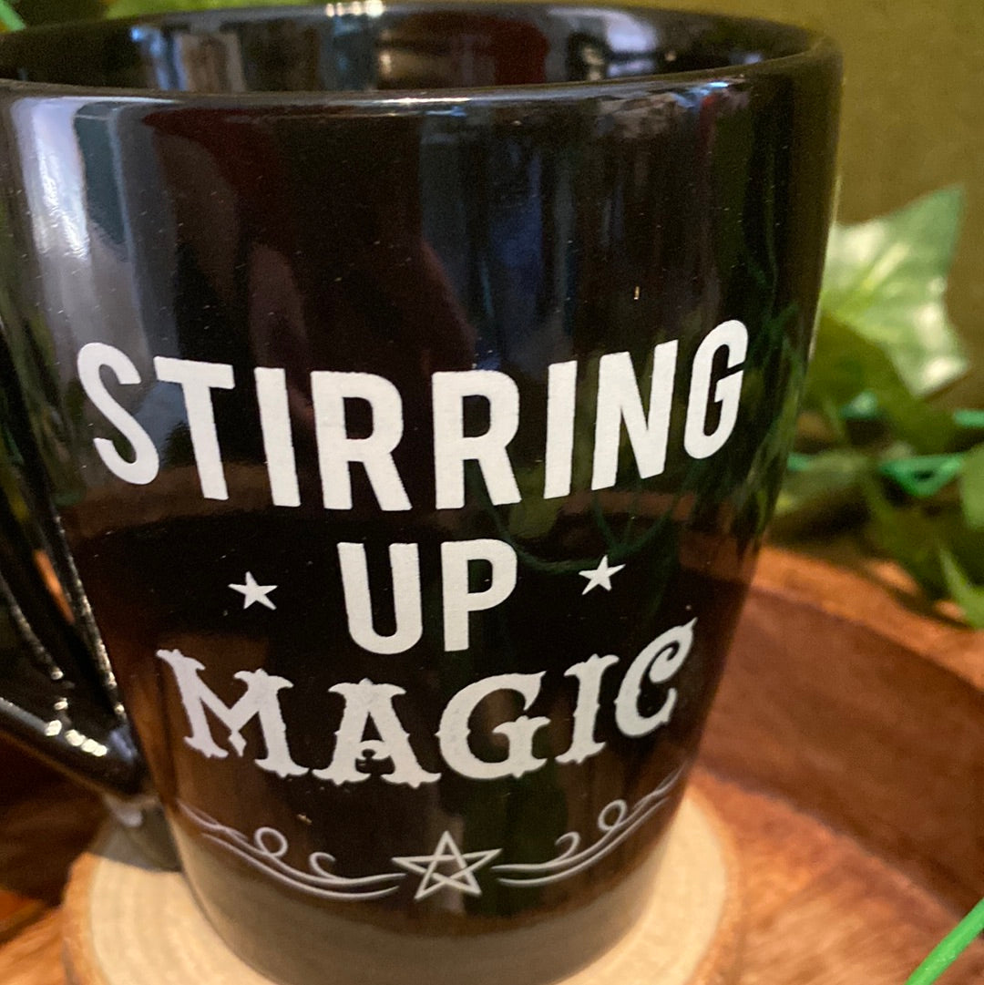 Stirring up magic mug & Spoon