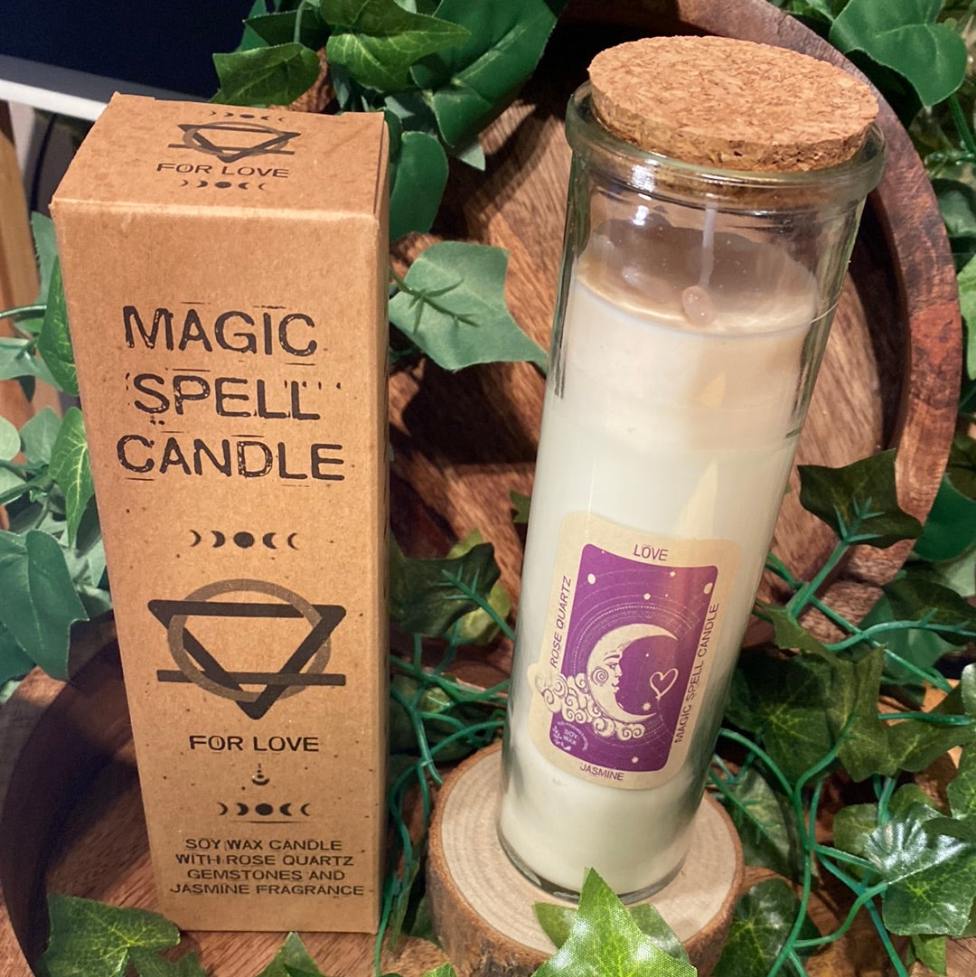 Magic candle spell for love