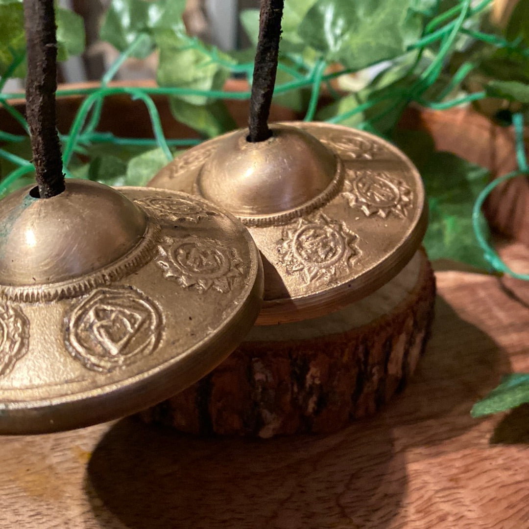 Tibetan Tingsha -Seven Chakra chime bells