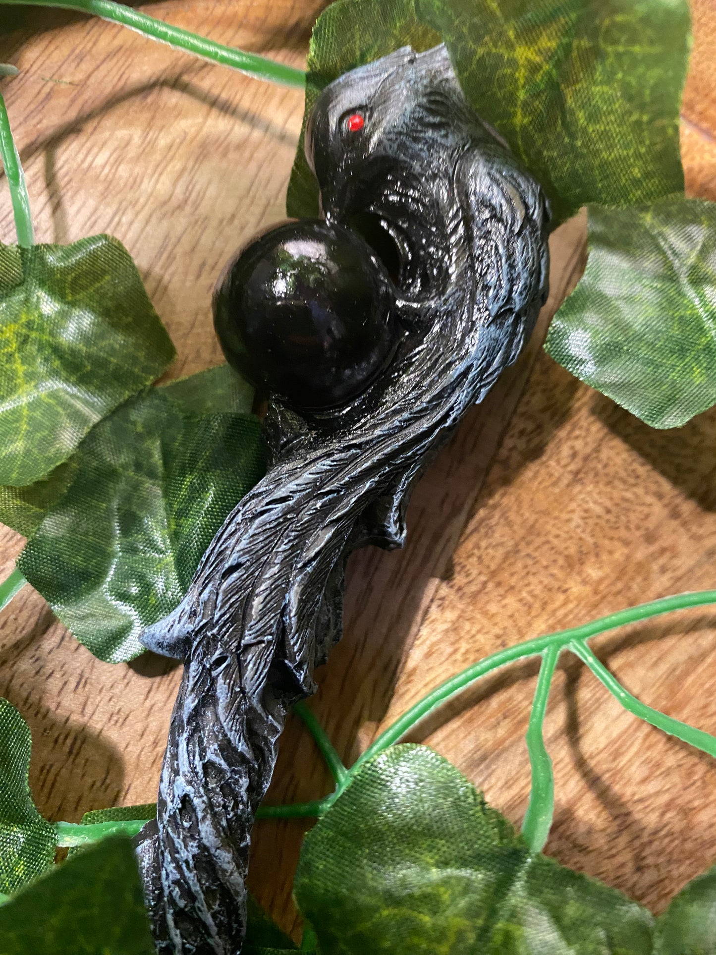 Raven resin Wand