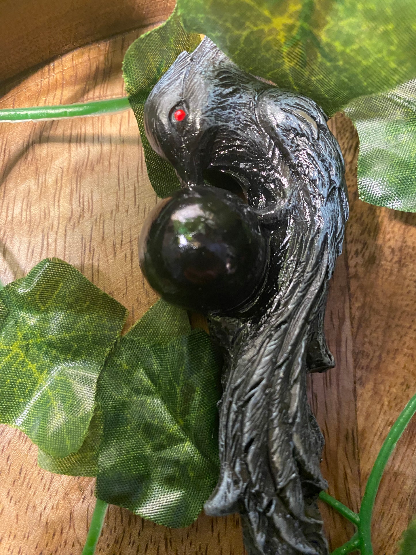 Raven resin Wand