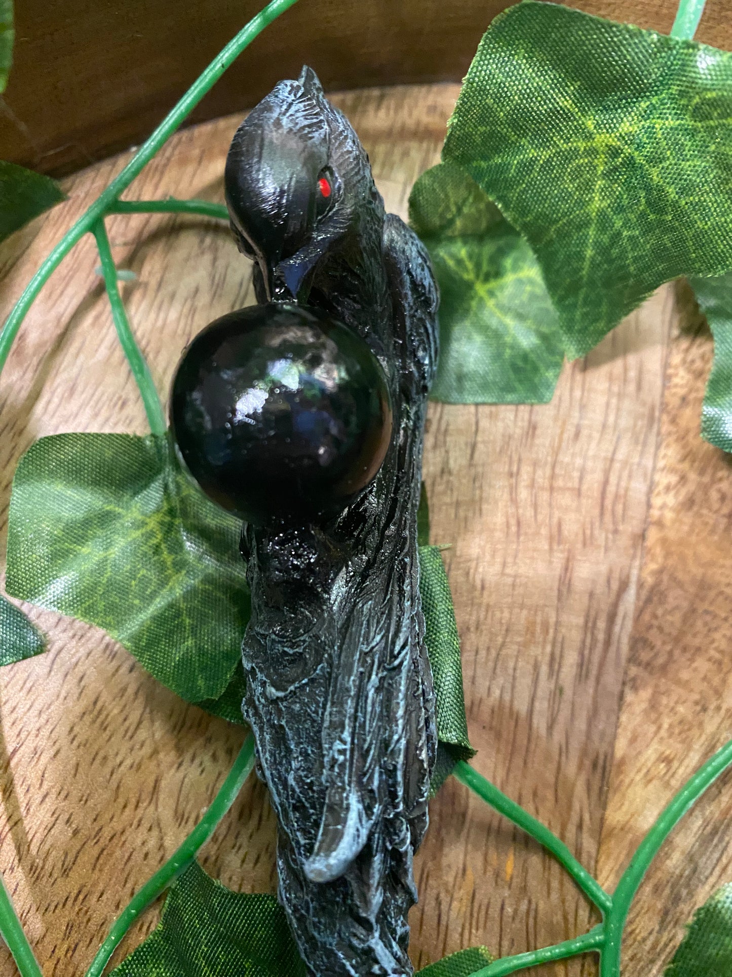 Raven resin Wand