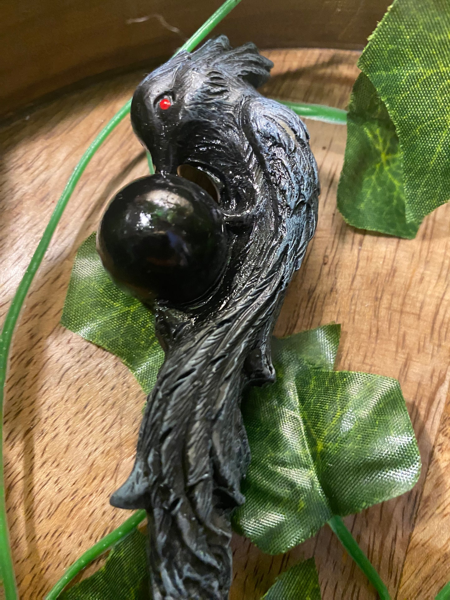 Raven resin Wand