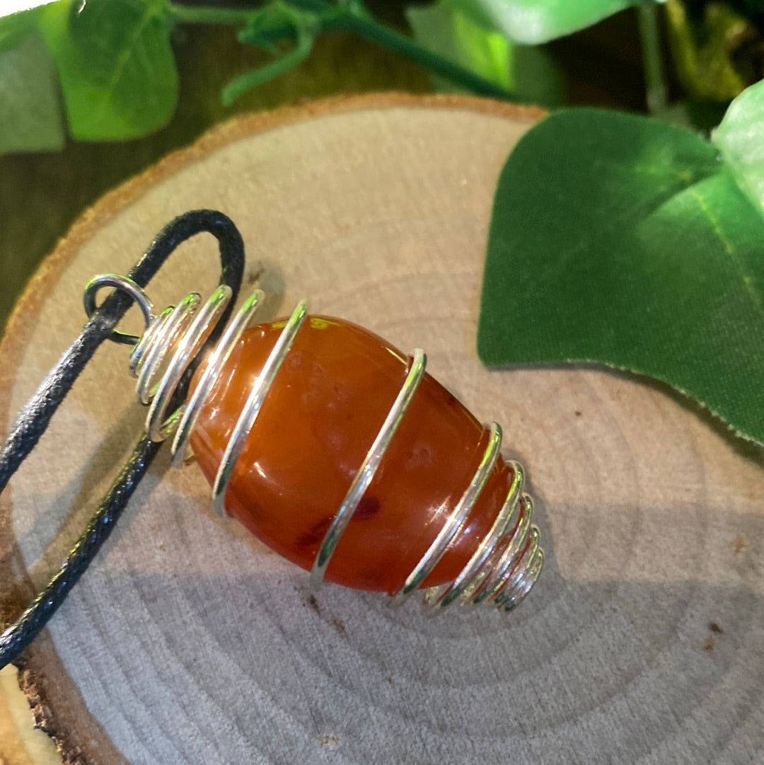 Carnelian necklace