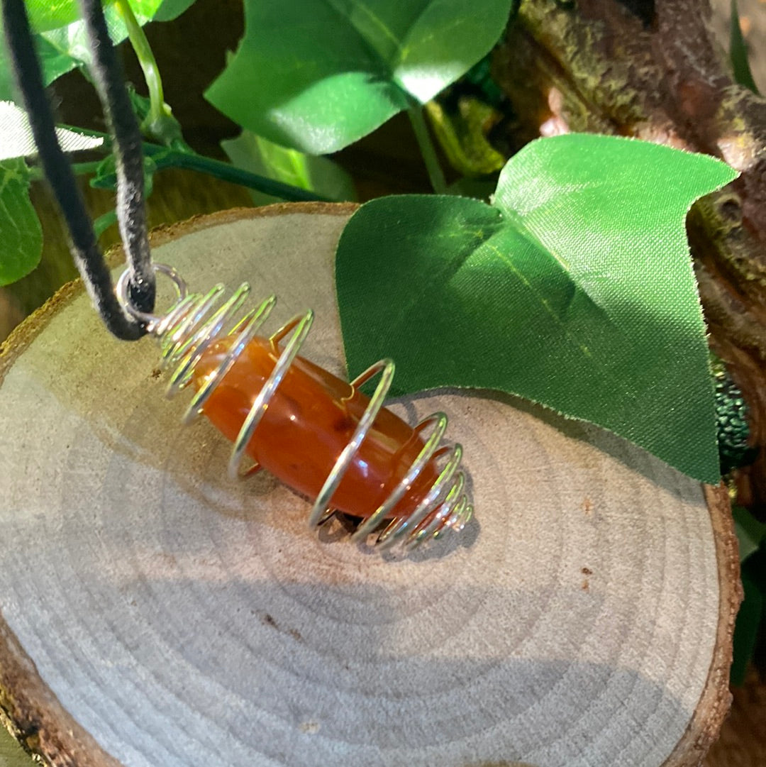 Carnelian necklace