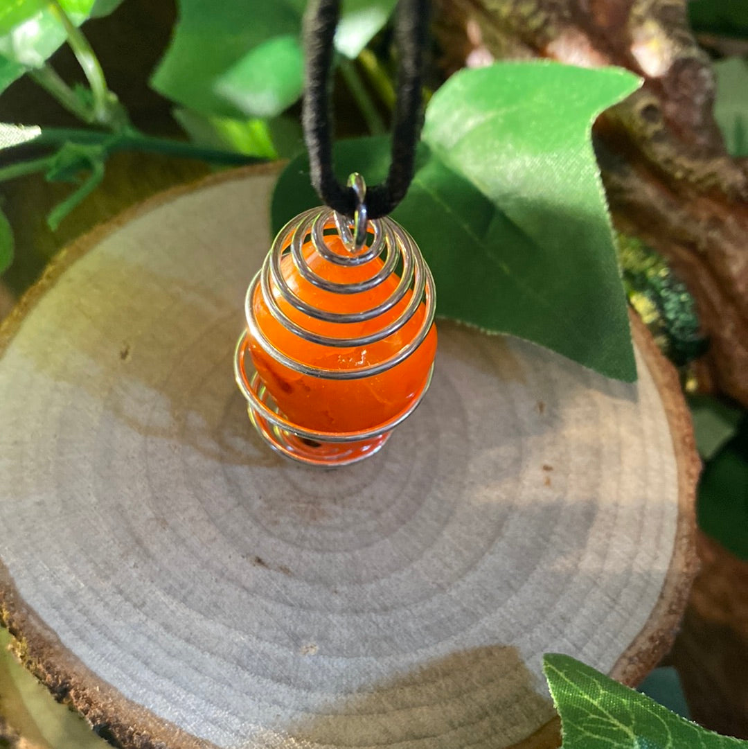 Carnelian necklace