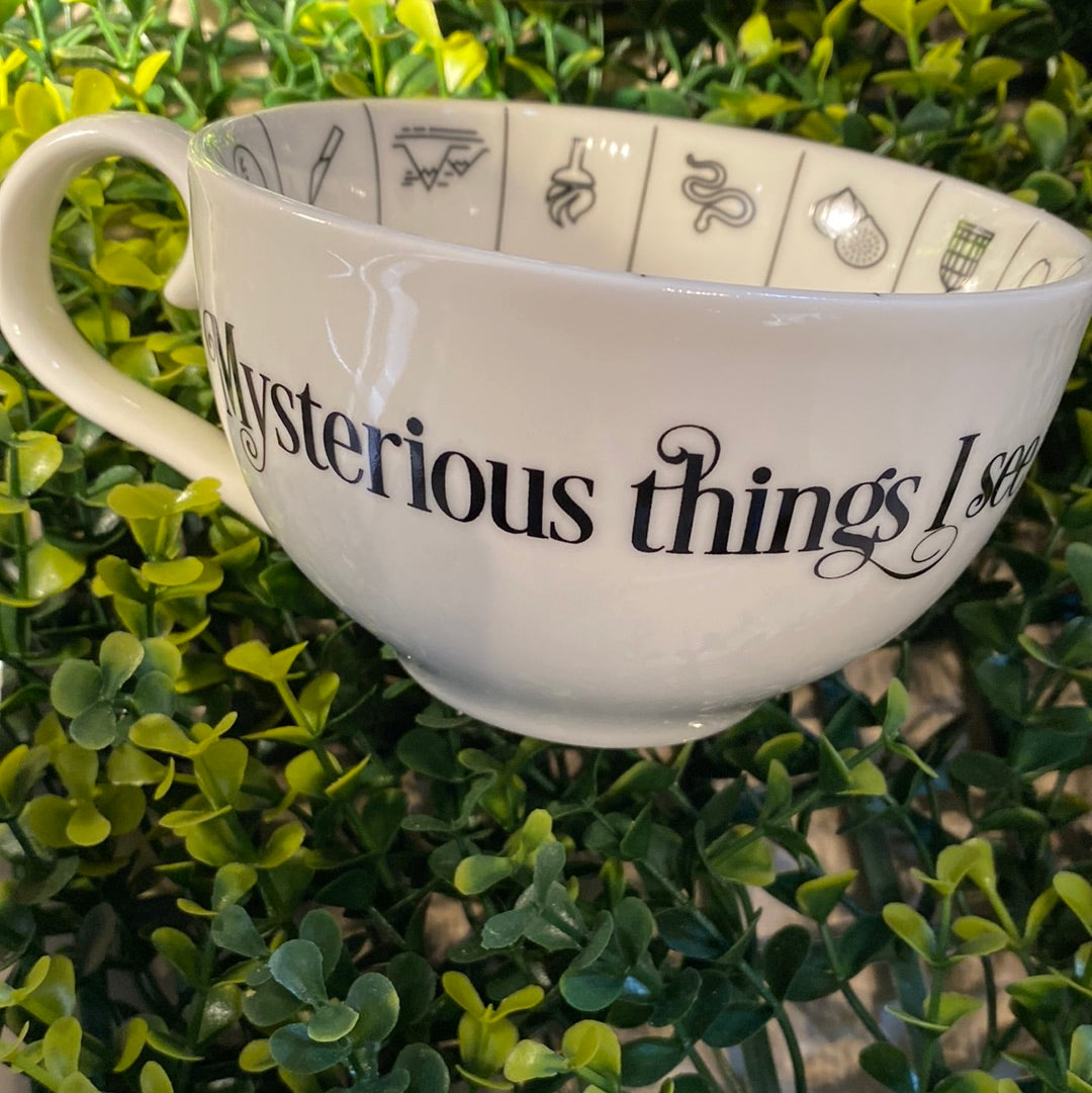 Tasseography specialist cup & saucer