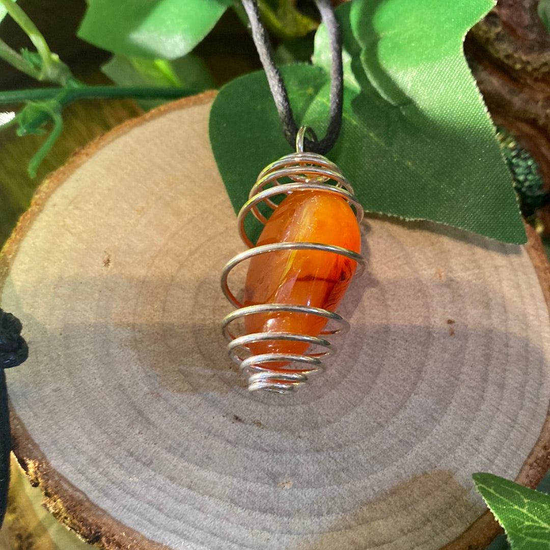 Carnelian necklace