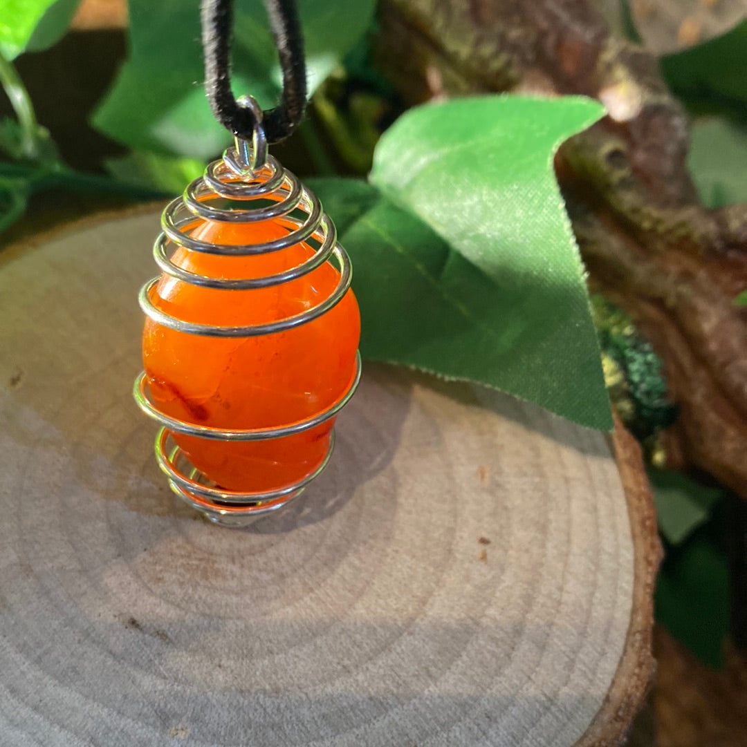 Carnelian necklace